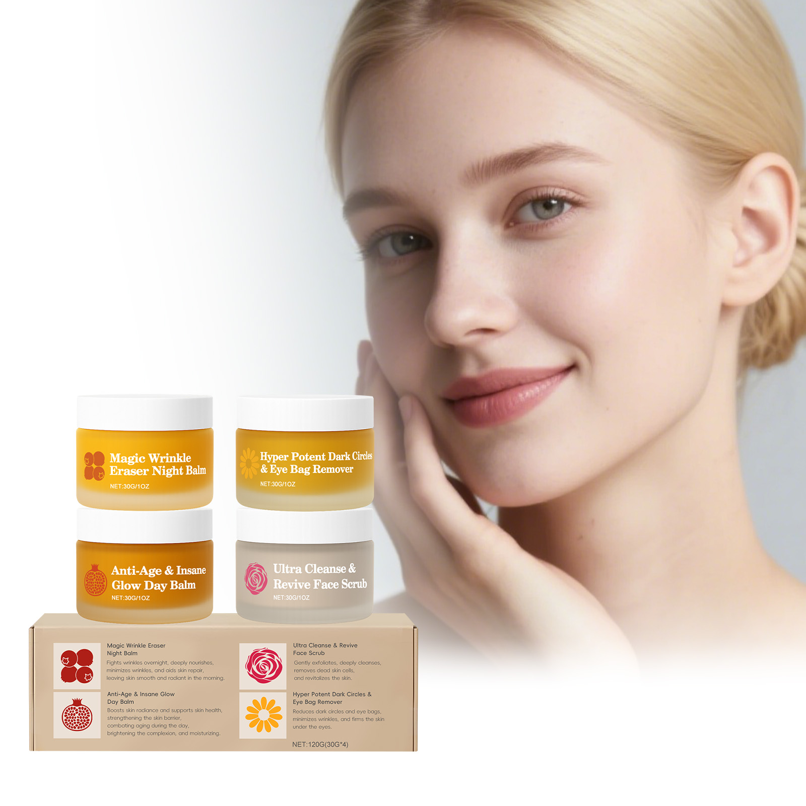 Night Cream - Combinaison de soins pour la peau