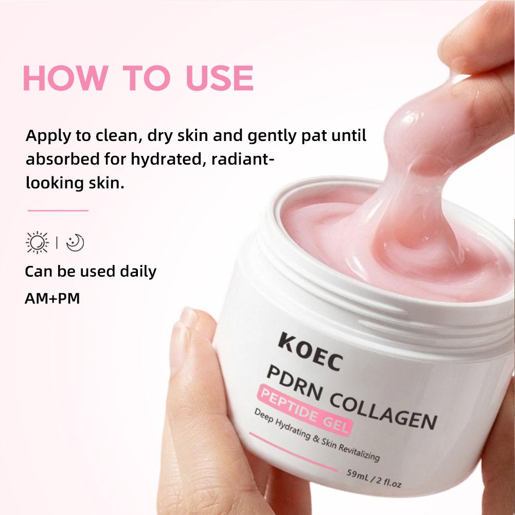 Skincare Glowing - KOEC Gel hydratant pour le visage,