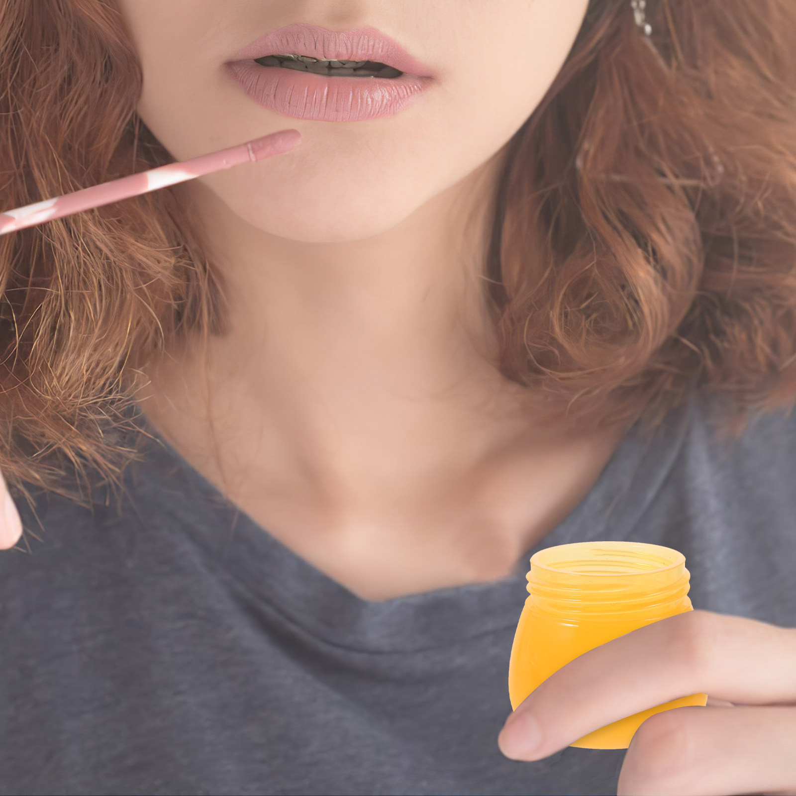 Lip Balm - Petit pot vide de crème 6G,