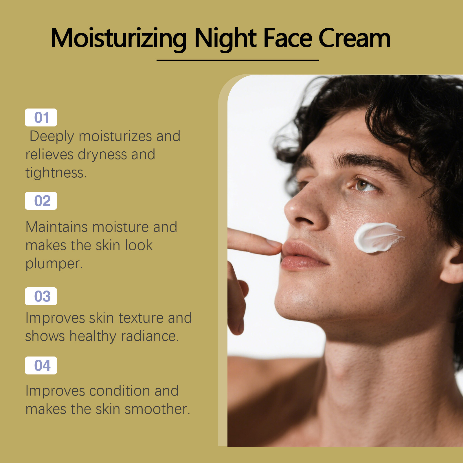 Crème pour le visage homme, ef - Retinol Cream avis et prix