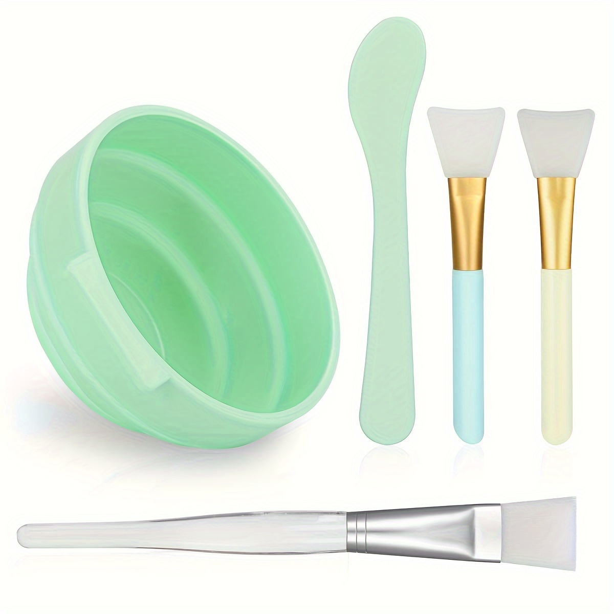 Ensemble de 5 bols en silicone - Face Mask Skincare avis et prix
