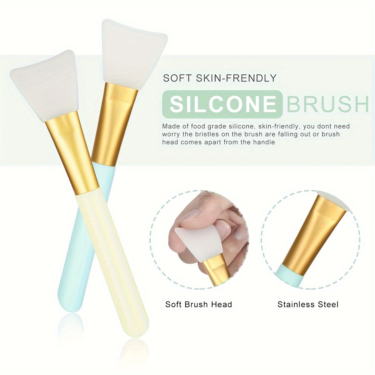 Ensemble de 5 bols en silicone - Face Mask Skincare avis et prix