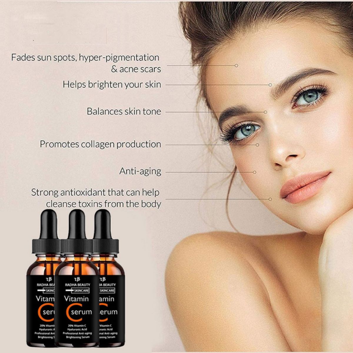 Sérum pour le visage à la vita - Vitamin C Serum avis et prix