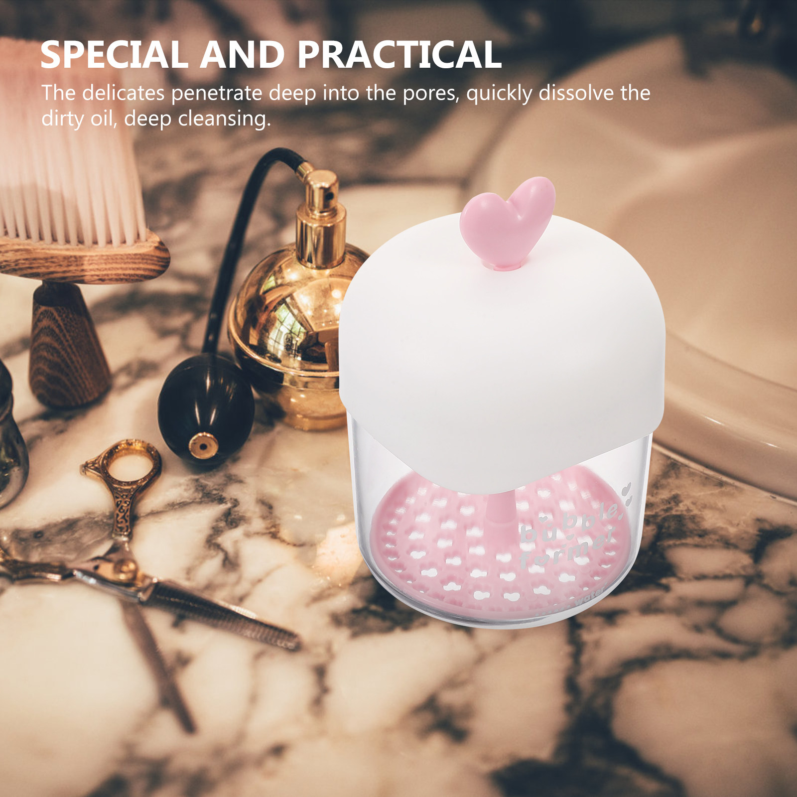 Bouteille manuelle transparent - Cleanser Face avis et prix