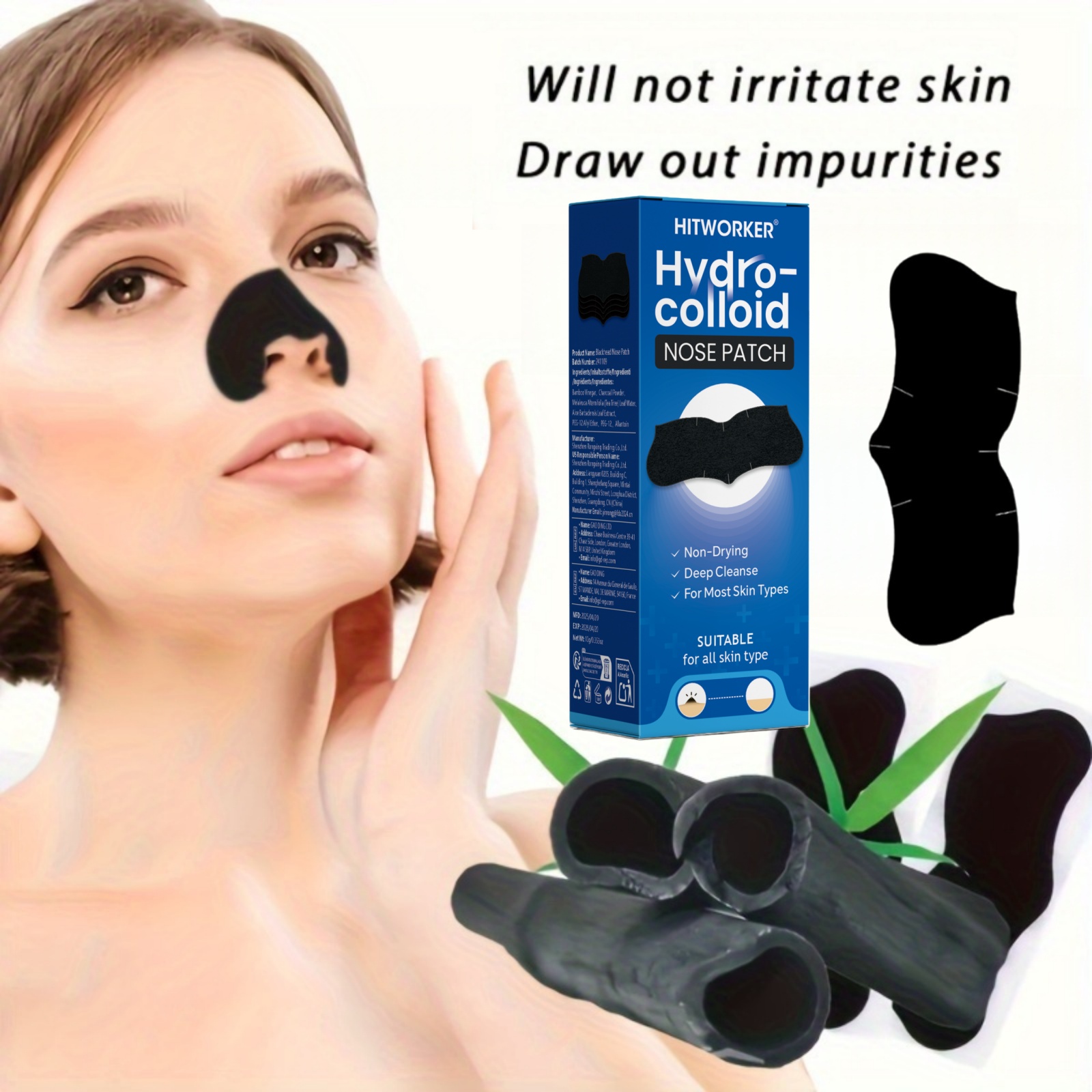 Bandes nasales nettoyantes pou - Face Oil avis et prix